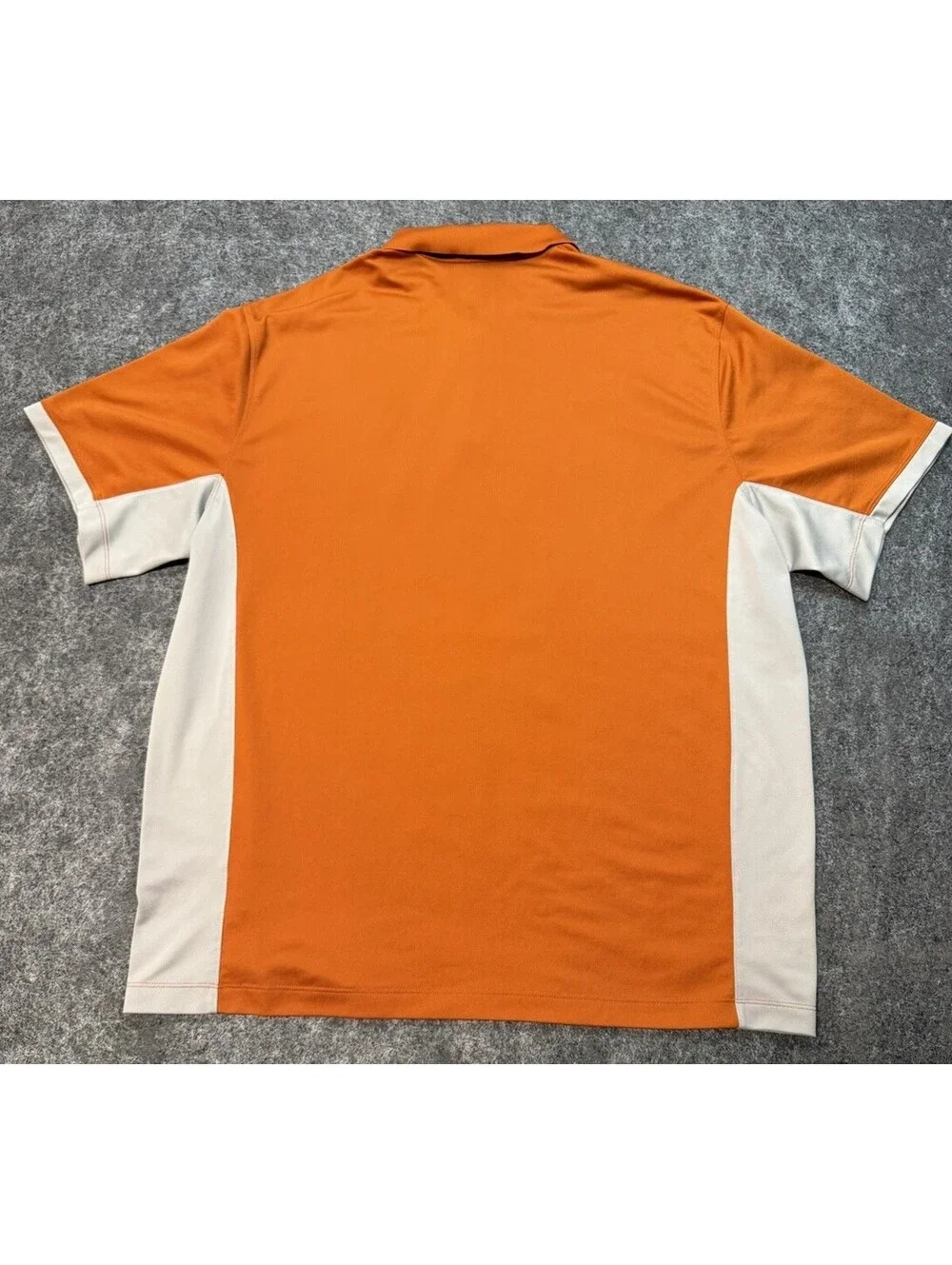 Nike Dri-FIT Texas Longhorns Polo Shirt Men’s 2XL Orange Gray NCAA Golf